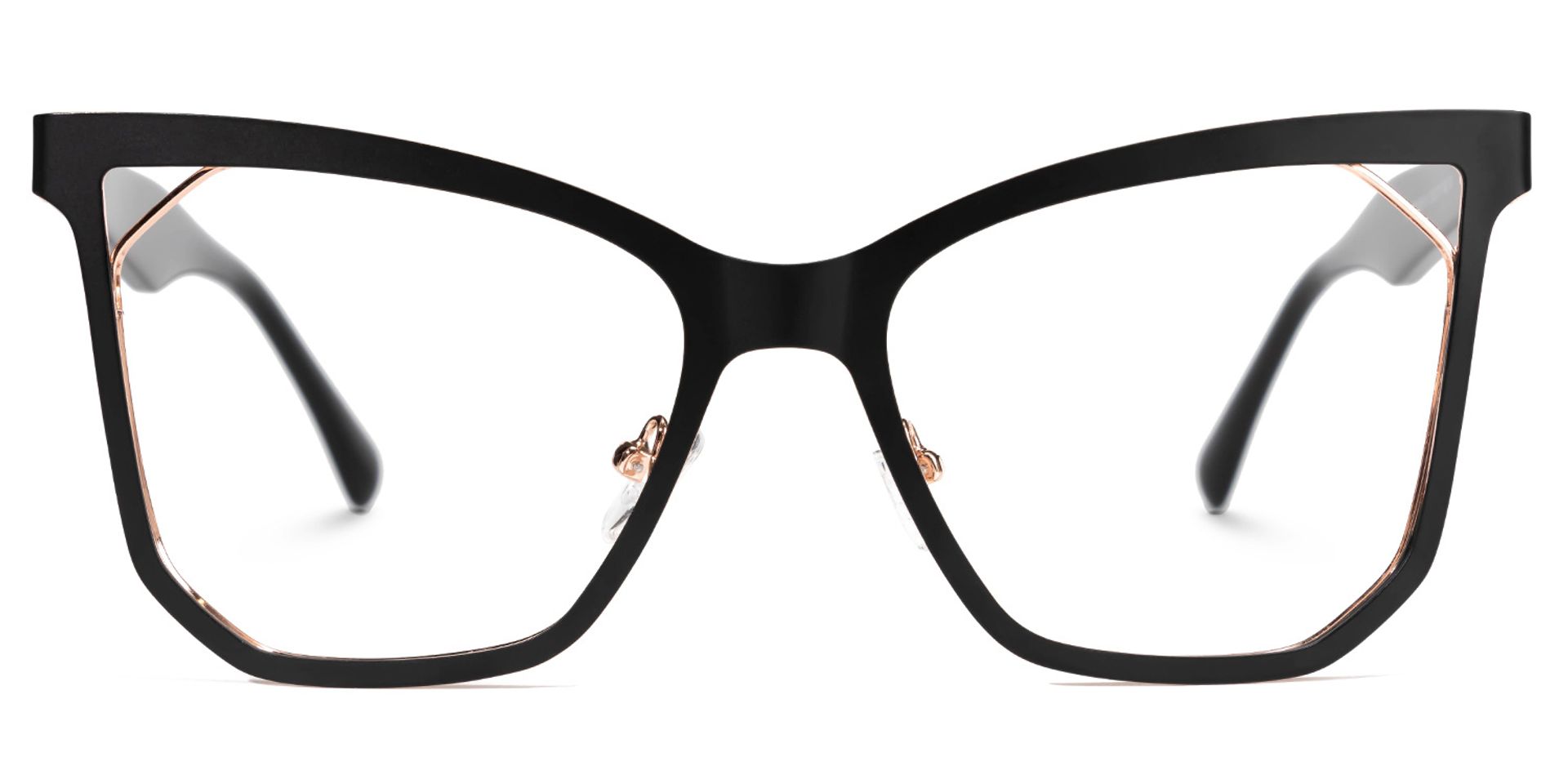 Madillo Cateye Black Glasses | ZEELOOL UK0