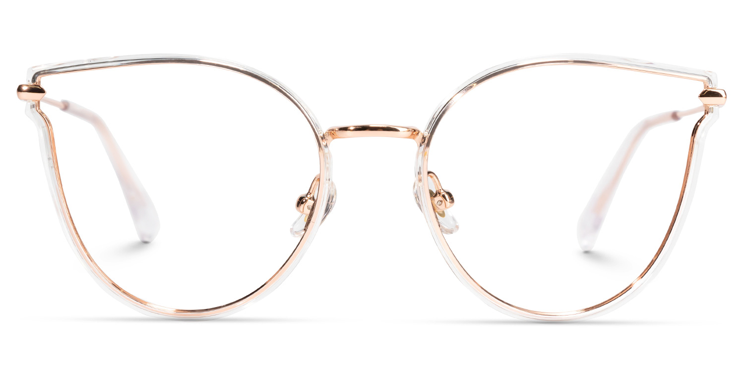 Latifa Cateye Crystal Glasses | ZEELOOL UK0
