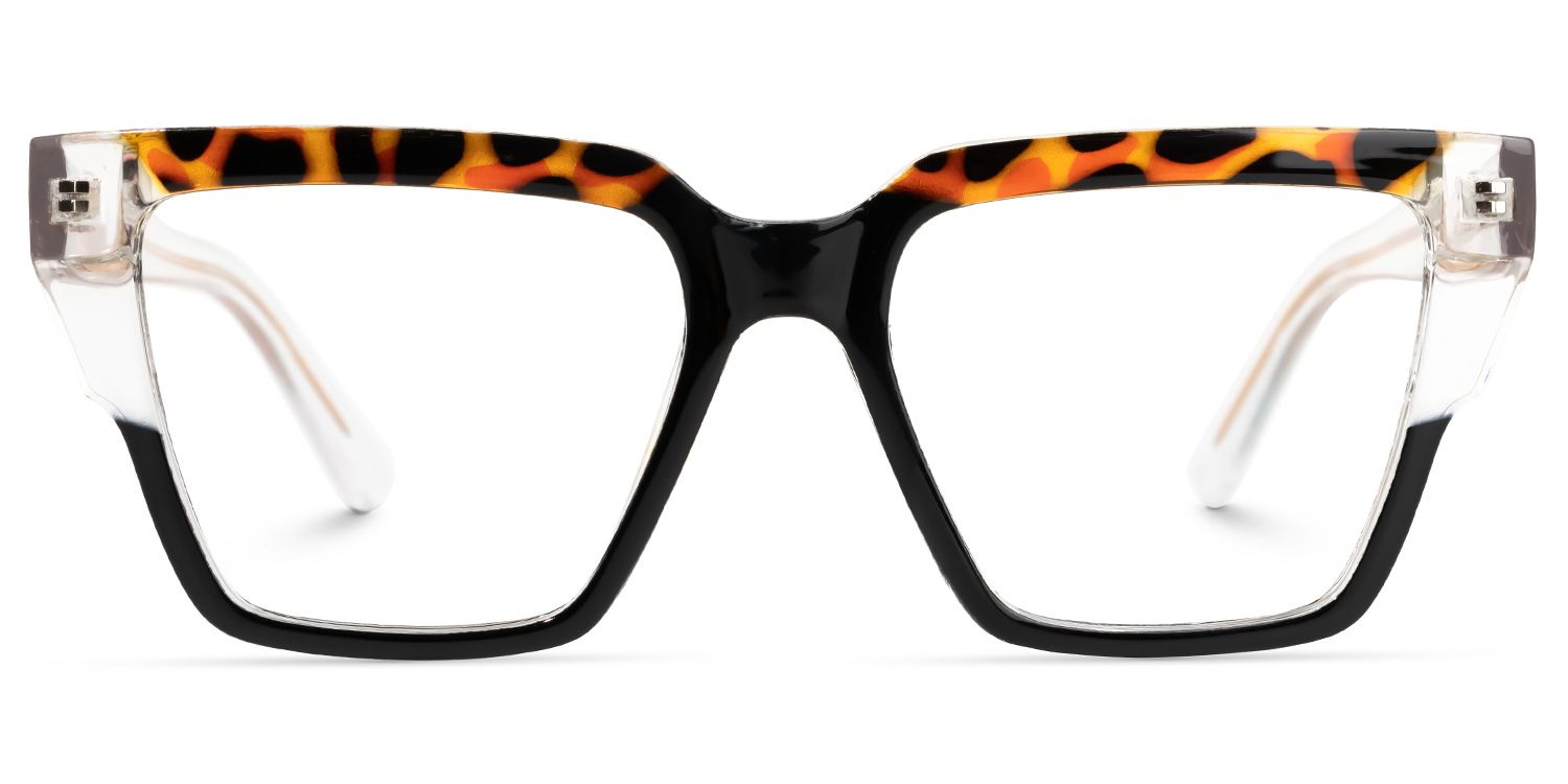 Hemazro Square Black Glasses | ZEELOOL UK0