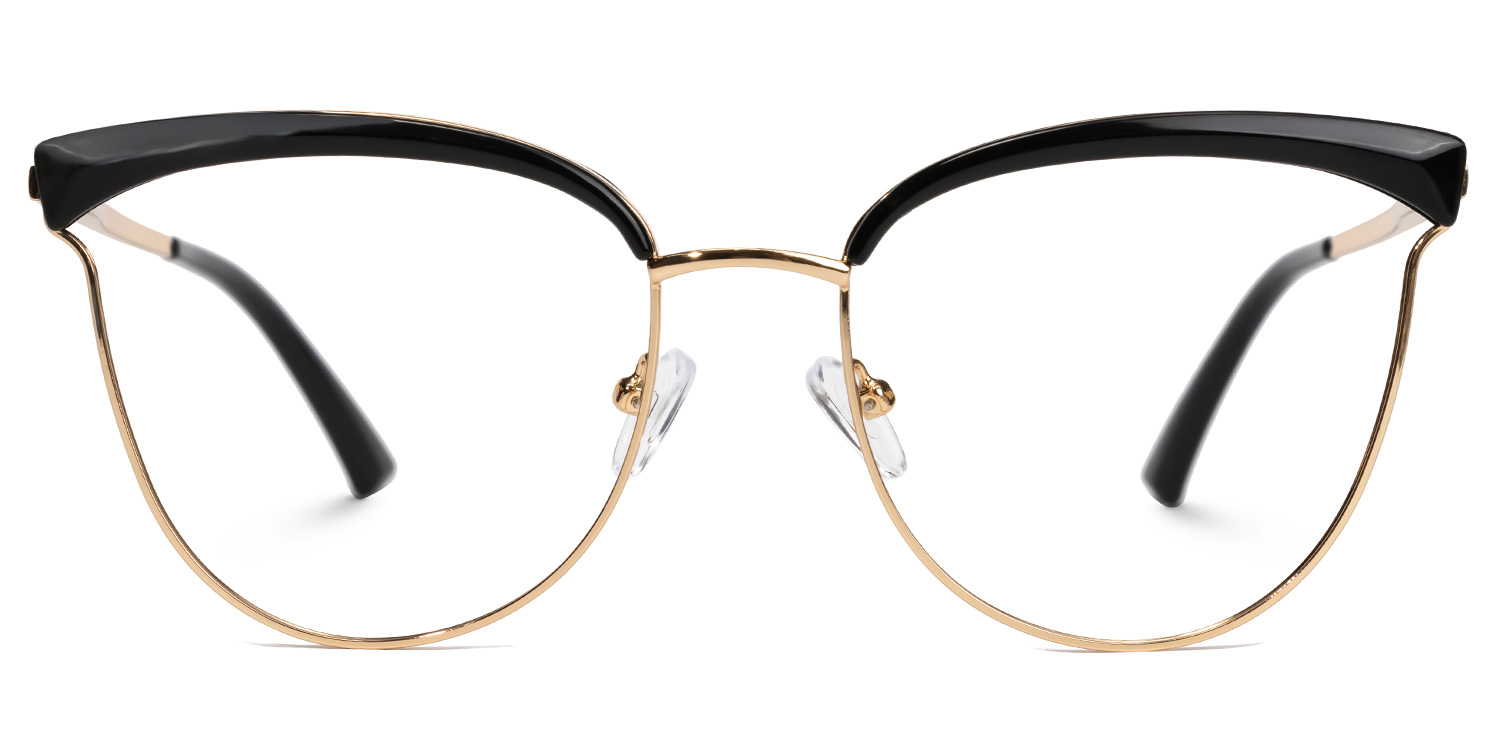 Lawrence Cateye Black Glasses0