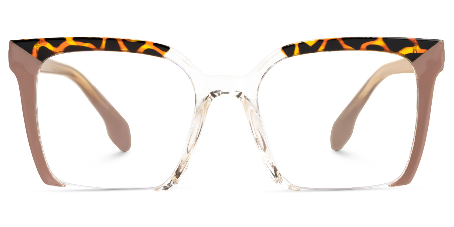Misty Square Brown Glasses good-img