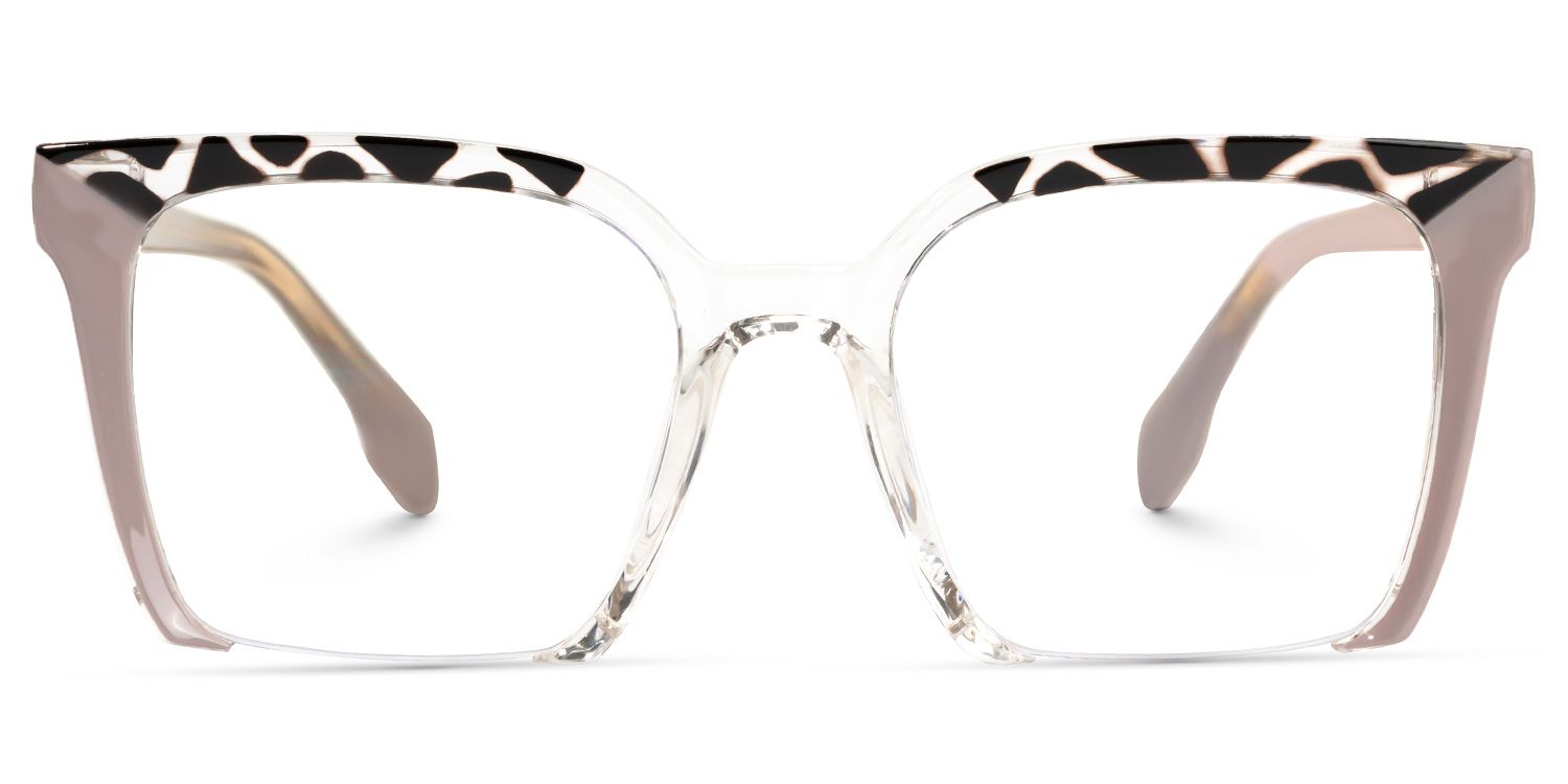 Misty Square Gray Glasses | ZEELOOL UK0
