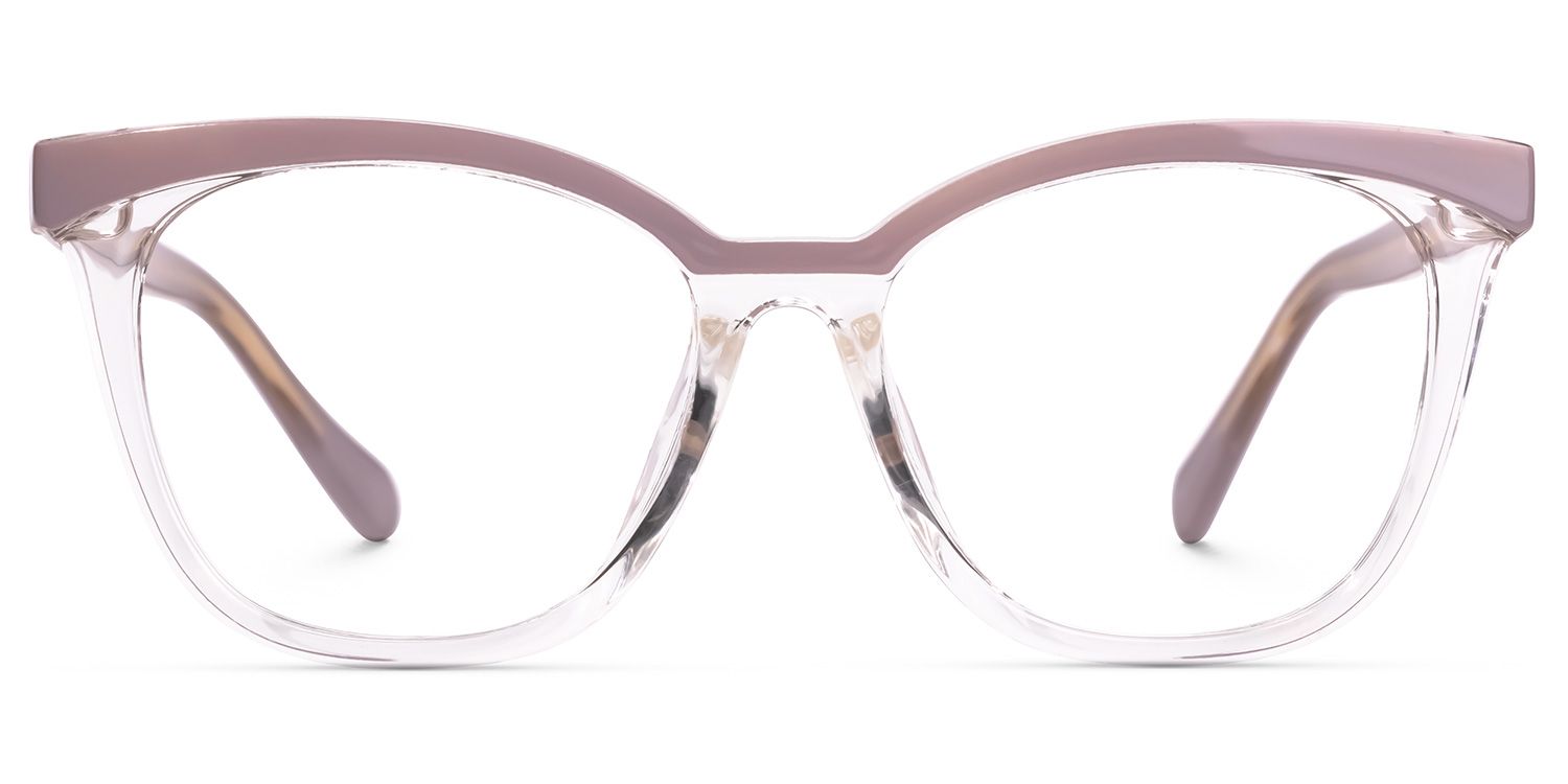 Folly Square Clear Glasses | ZEELOOL UK0