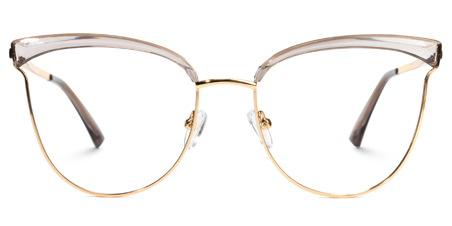 Lawrence Cateye Gray Glasses | ZEELOOL UK0