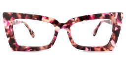 Newell Rectangle Pink-Floral Glasses0