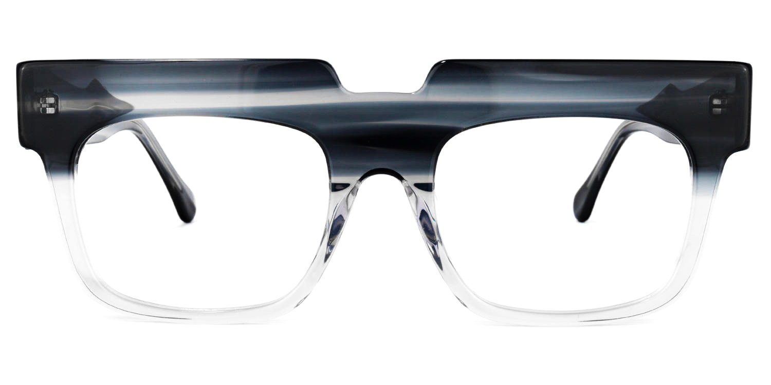 Travis Square Grey Glasses | ZEELOOL UK0