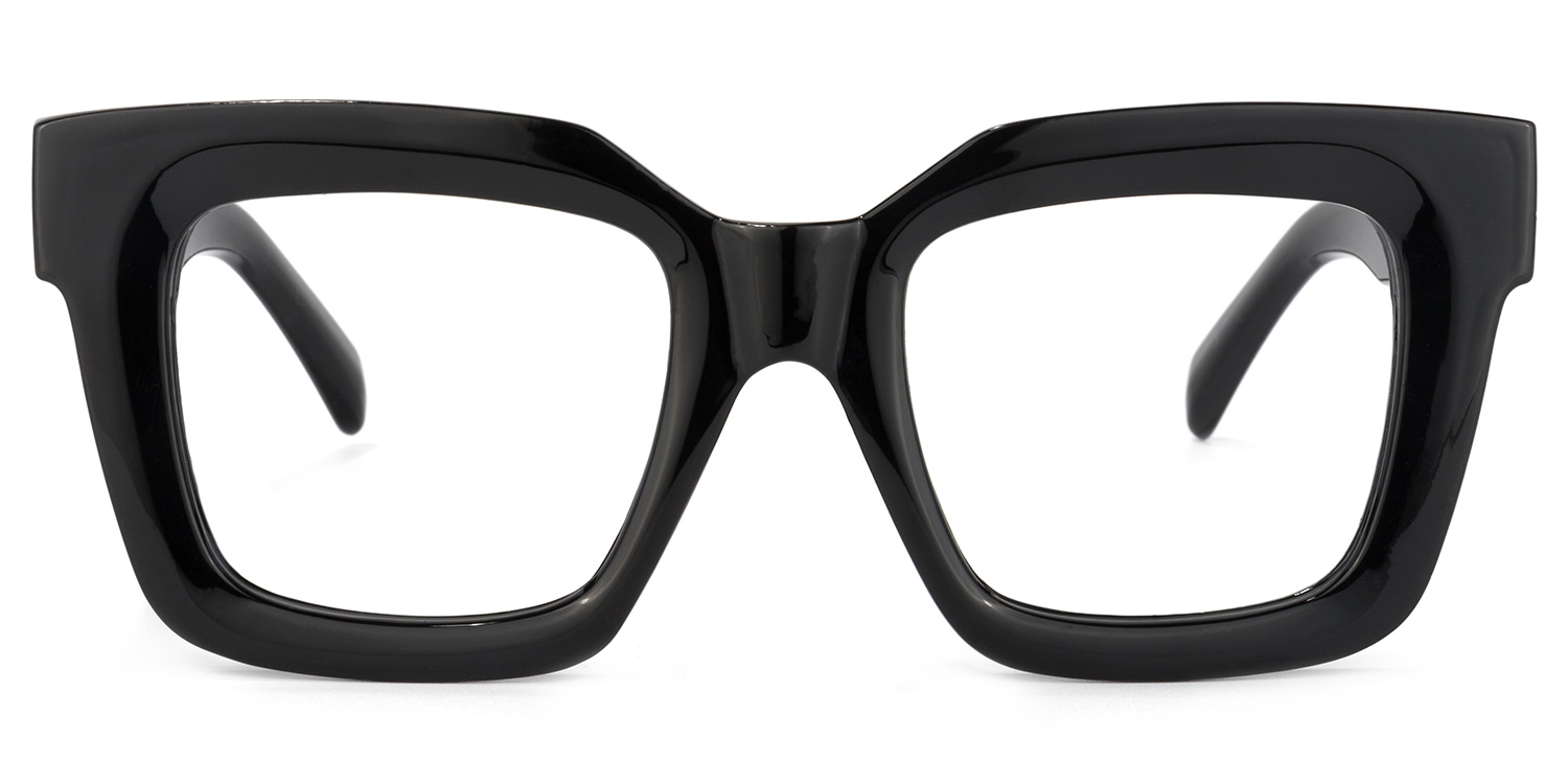 Trinity Square Black Glasses0