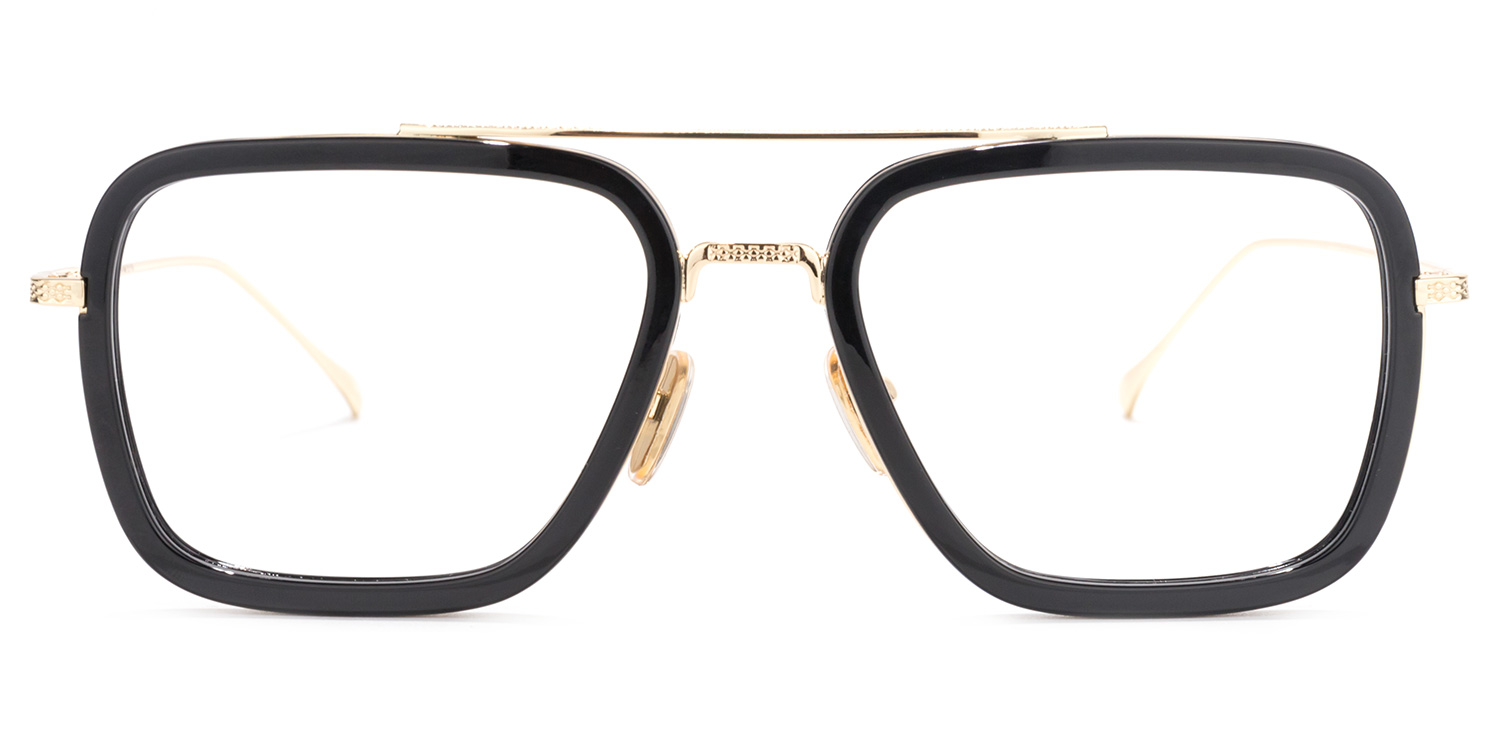 Gifford Aviator Black-Gold Glasses good-img
