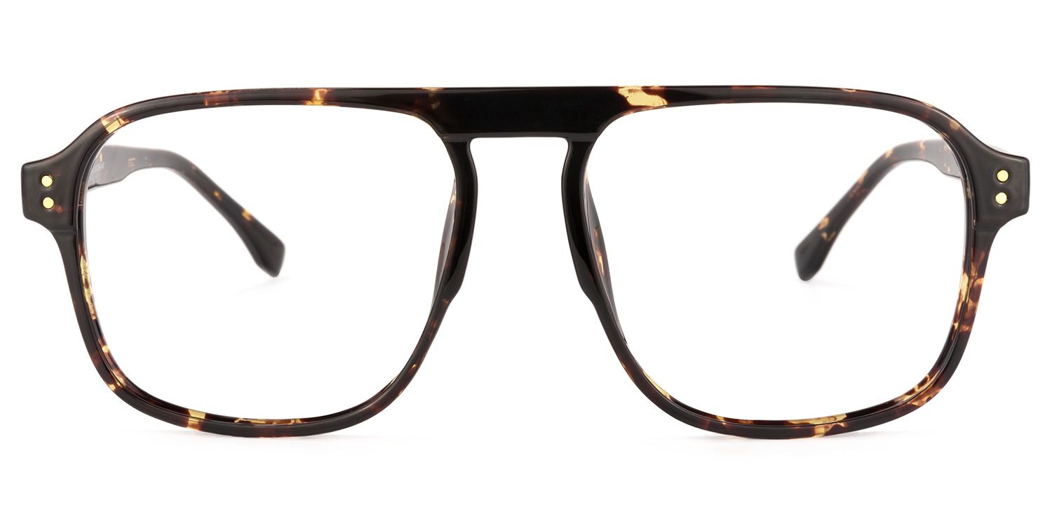 Willow Geometric Tortoise Glasses | ZEELOOL UK0