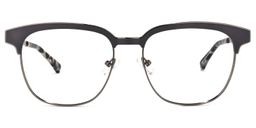 Wren Browline Dark-Gray Glasses0