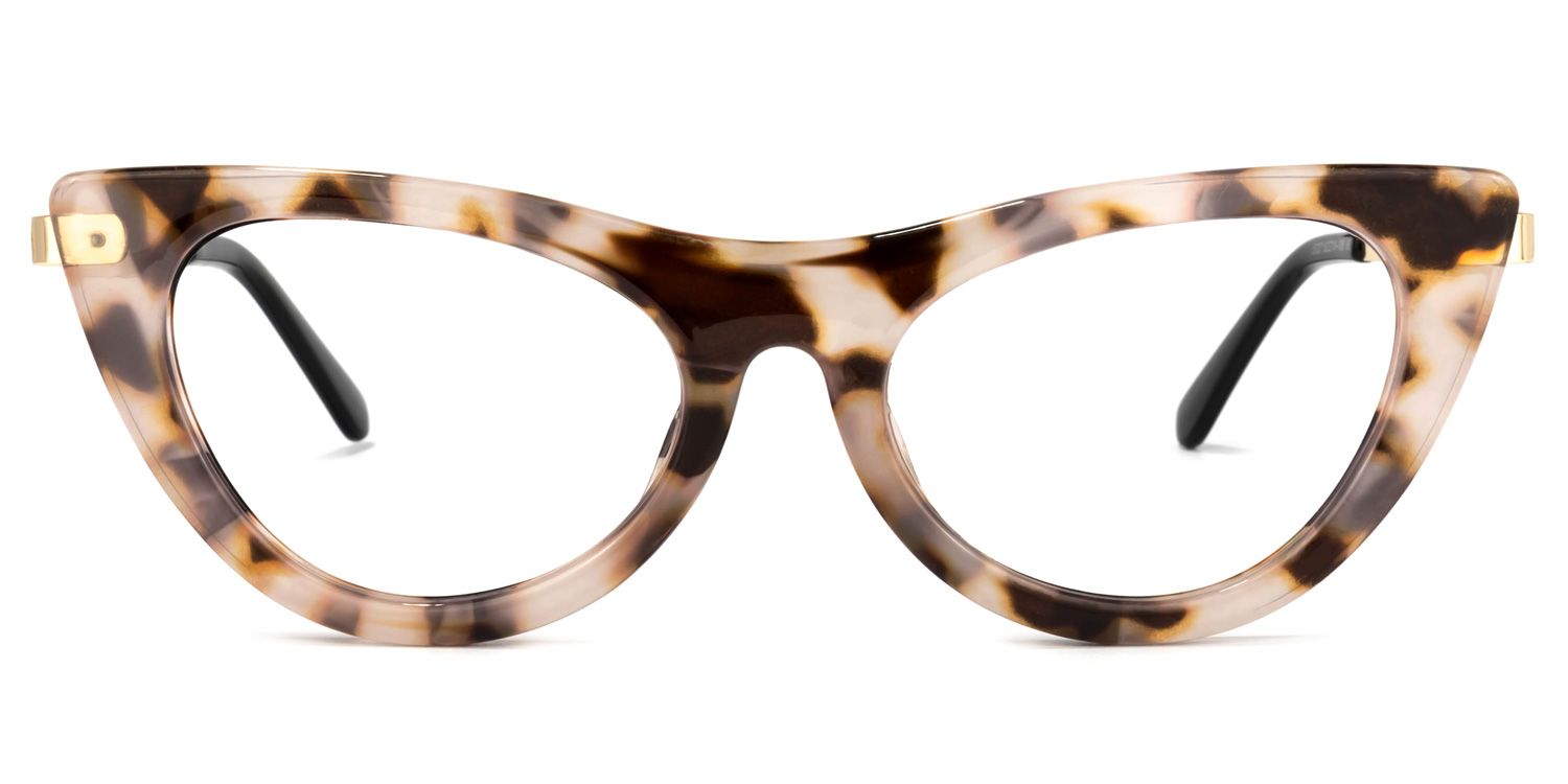 Waverly Cateye Pink-Tortoise Glasses | ZEELOOL UK0