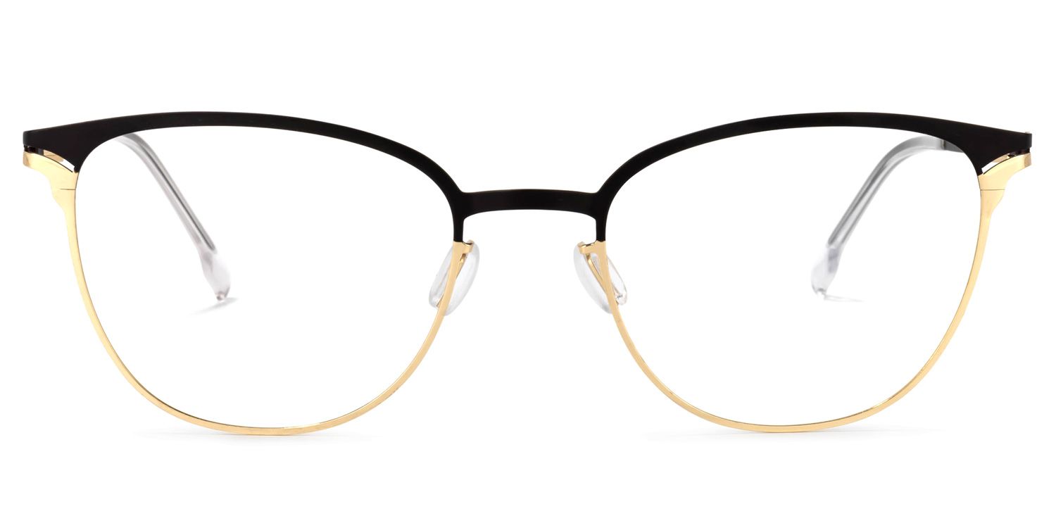 Yelena Sqaure Black Glasses | ZEELOOL UK0