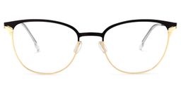 Yelena Sqaure Black Glasses0