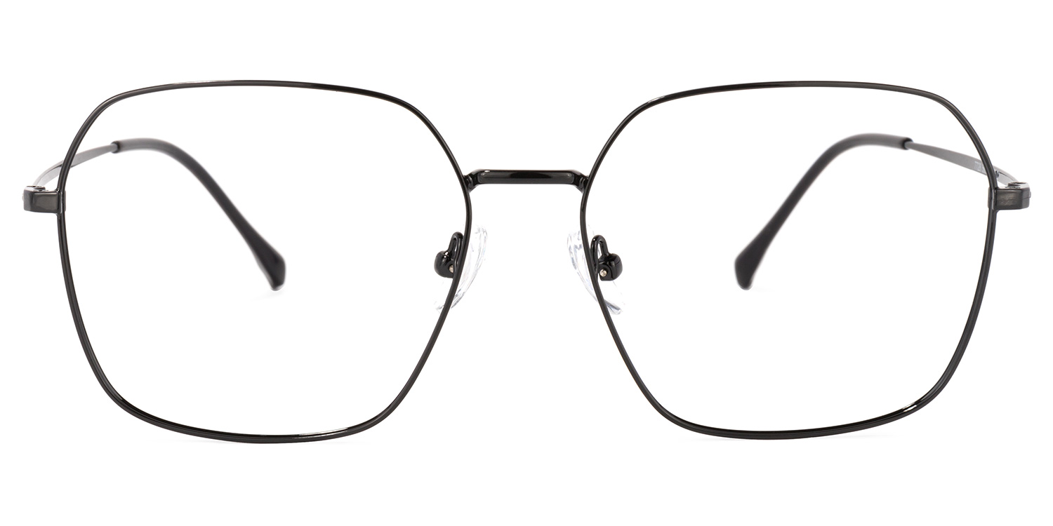 Zander Square Black Glasses0