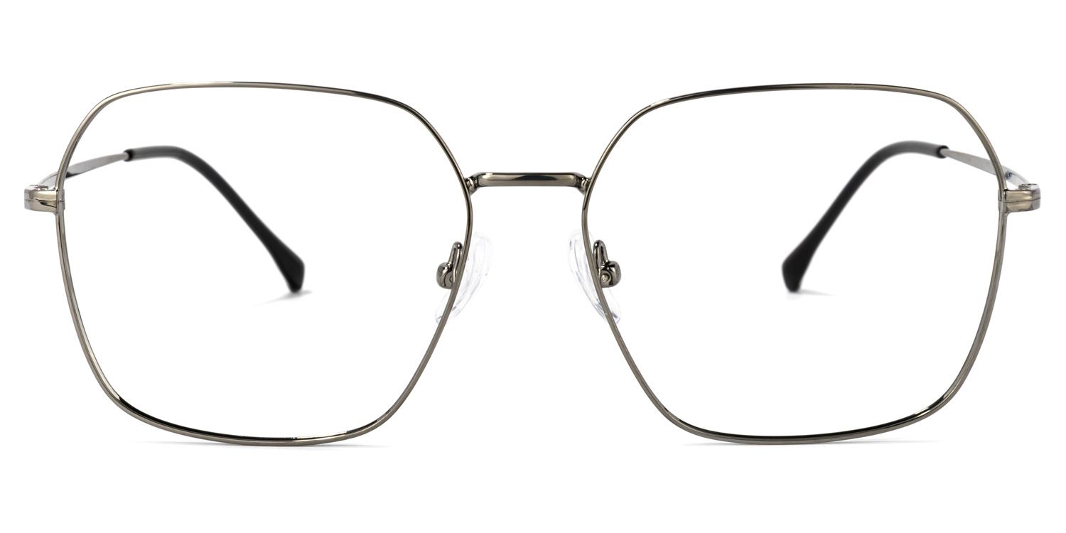 Zander Square Gray Glasses | ZEELOOL UK0