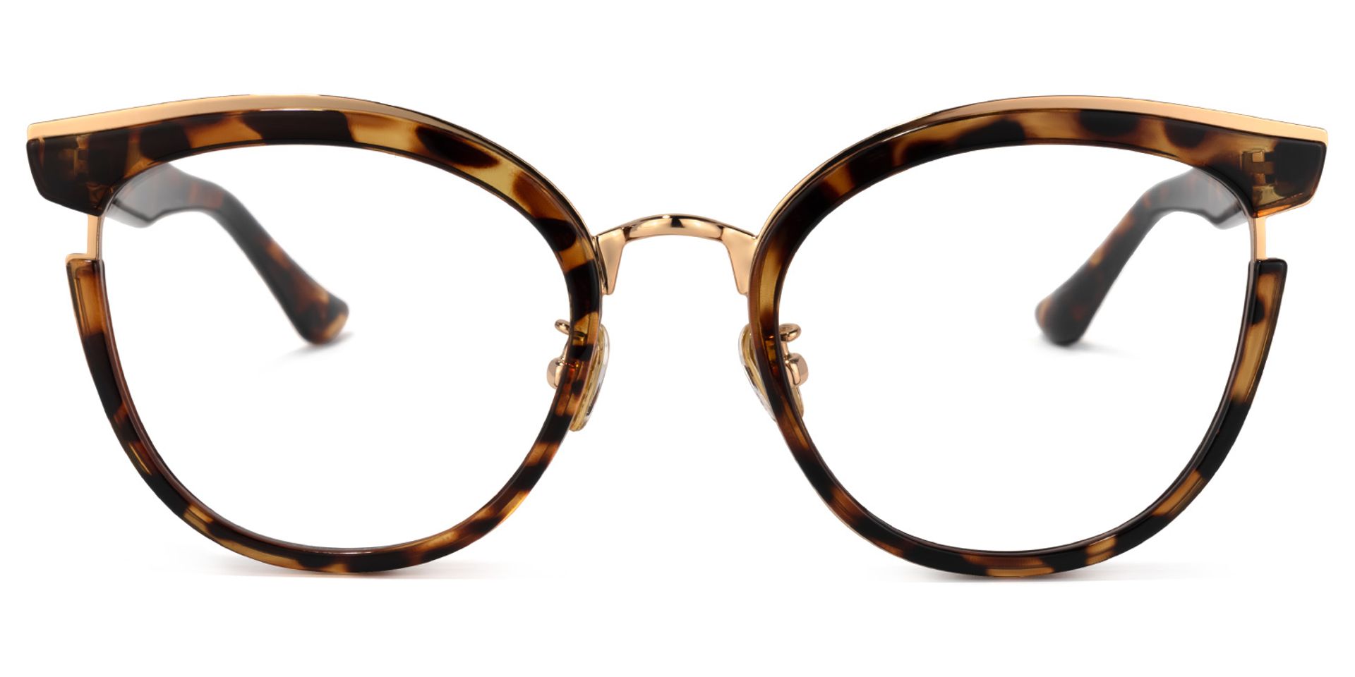 Laraine Cat Eye Tortoise Frame Glasses | ZEELOOL UK0