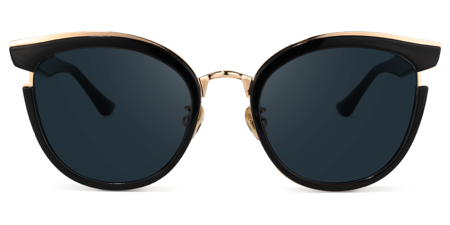 Laraine Cat Eye Black Sunglasses good-img