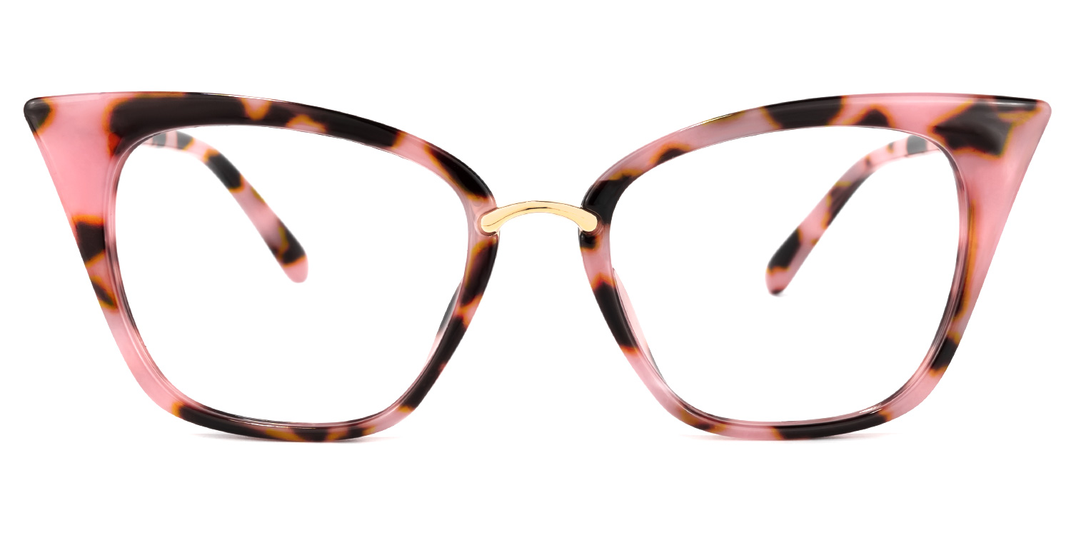 Chandrikar Cat Eye Pink-Floral Glasses good-img