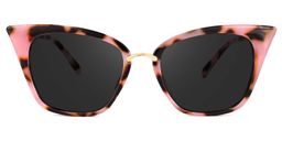 Chandrikar Cat Eye Pink-Floral Sunglasses0