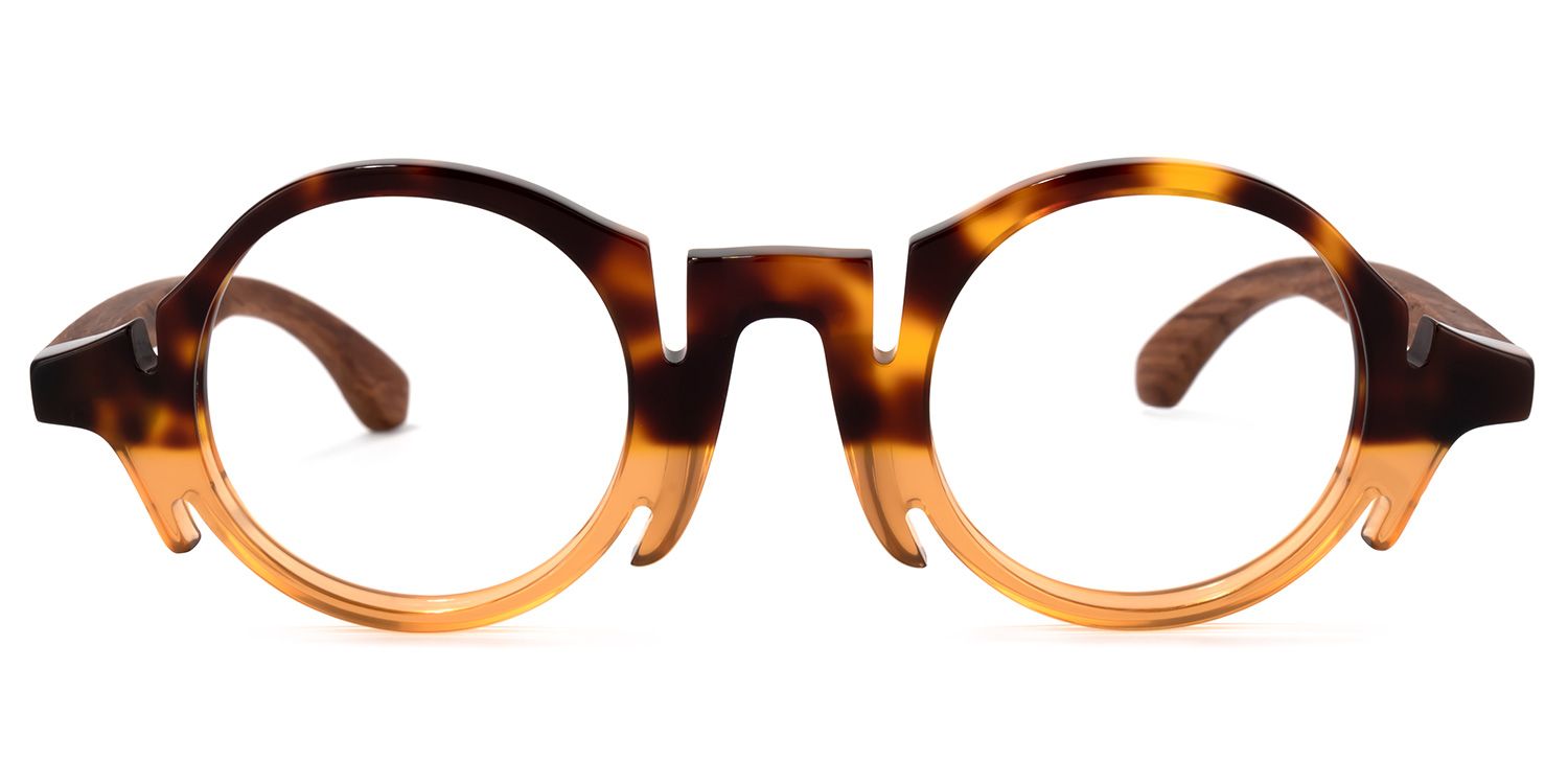 Charlie Round Tortoise Glasses | ZEELOOL UK0