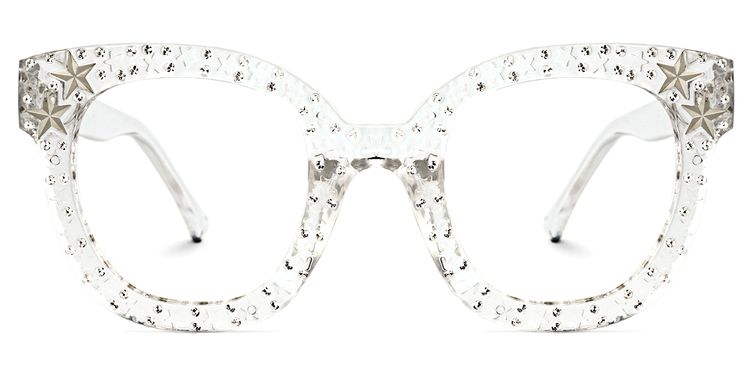 Kahle Clear Cat eye Glasses