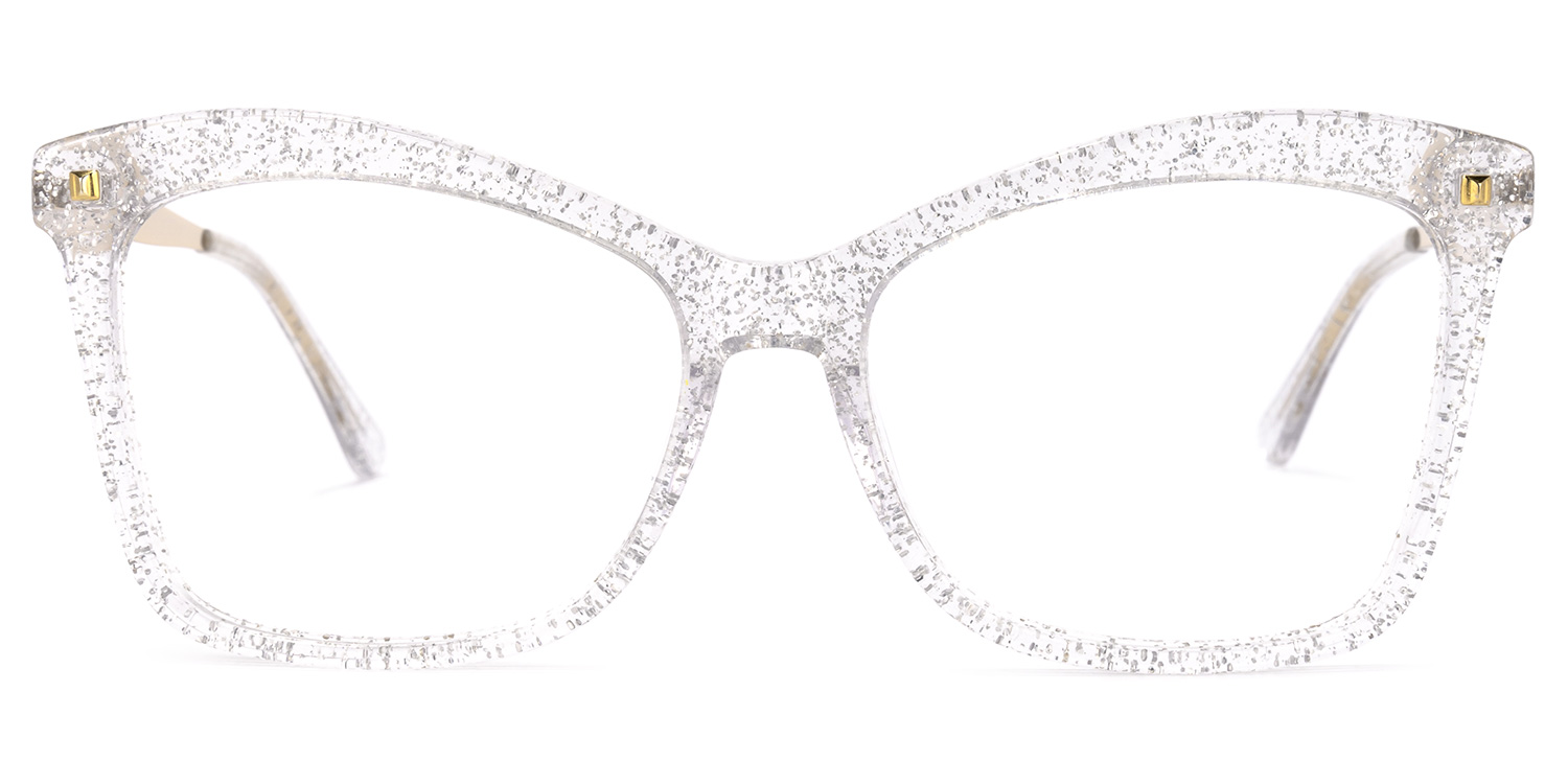 Isaebella Butterfly White Glasses