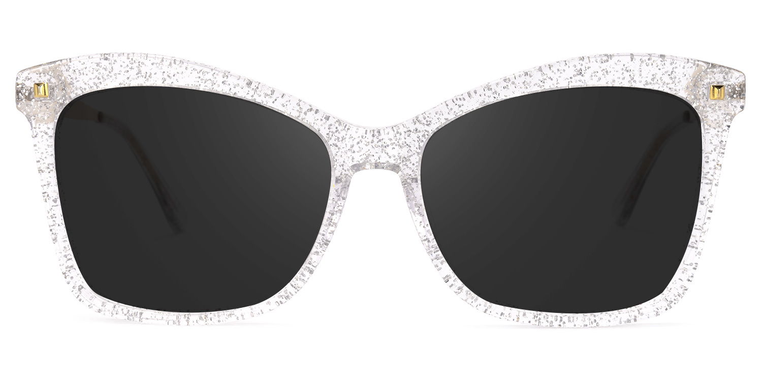 Isaebella Butterfly White Sunglasses