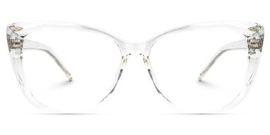 Farris Cat eye Clear Glasses
