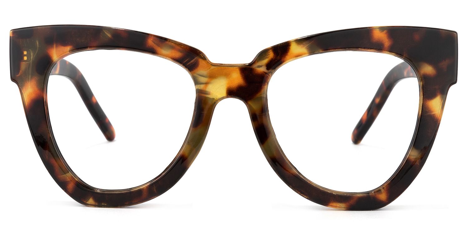 Hassan Cateye Tortoise Glasses | ZEELOOL UK0