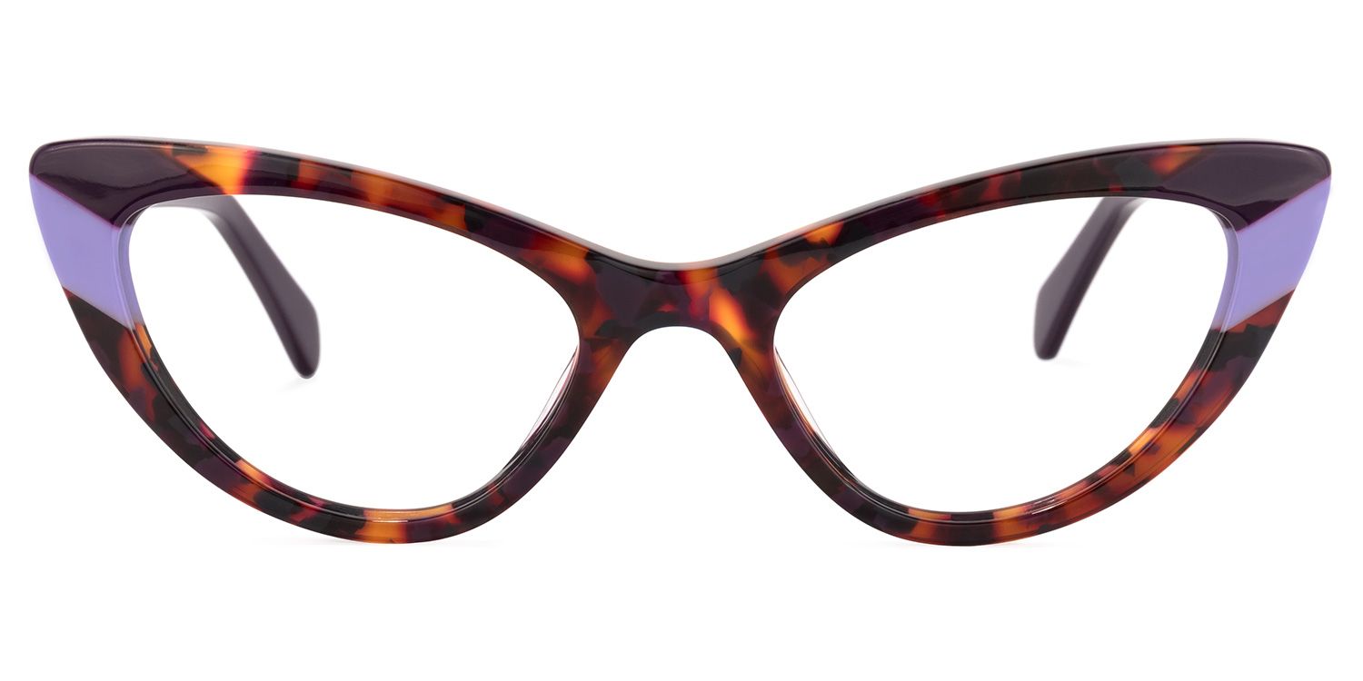 Loretta Cateye Tortoise Glasses | ZEELOOL UK0