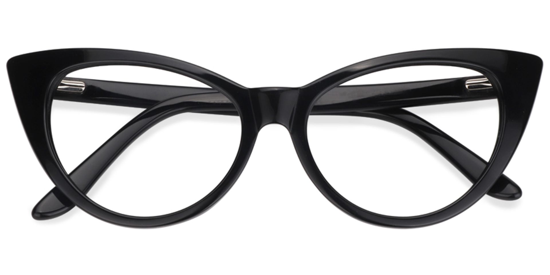 Marilyn Cat-eye Black Eyeglasses and Glasses Frames1