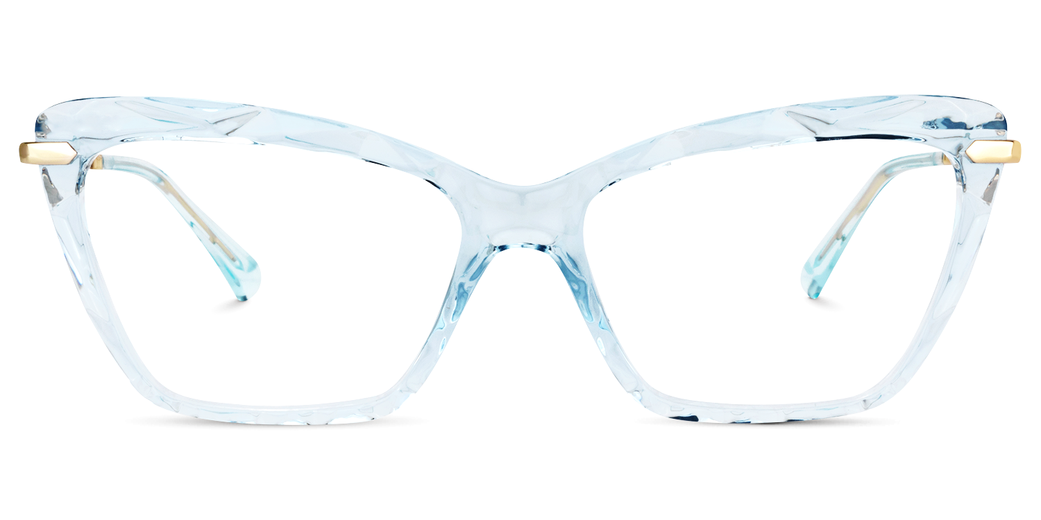 Juliet Cateye Light Blue Glasses good-img