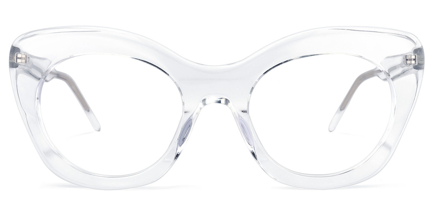 Cat-eye Crystal Glasses | ZEELOOL UK0