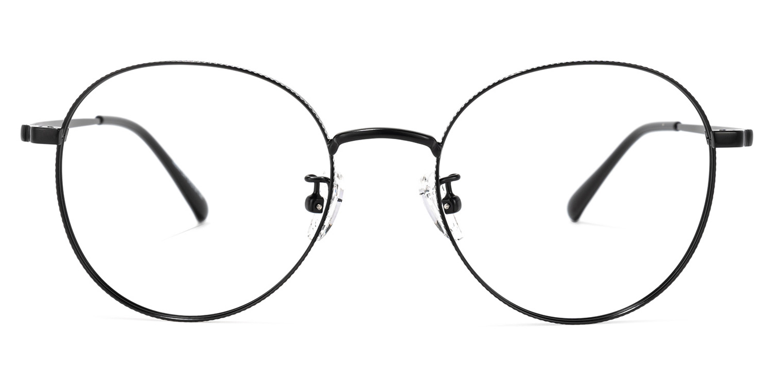 Ringstaff Round Black Glasses | ZEELOOL UK0