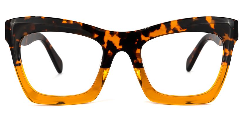 Benitez Square Tortoise Glasses