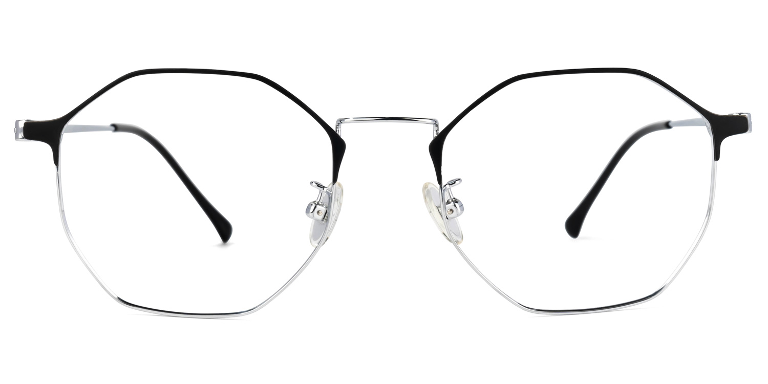Chasisty Geometric Black Glasses0