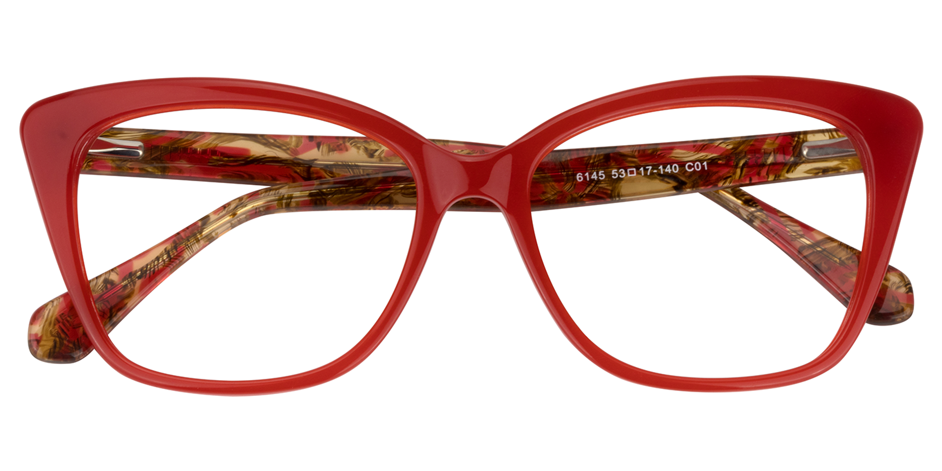 Square Red Glasses | ZEELOOL UK1