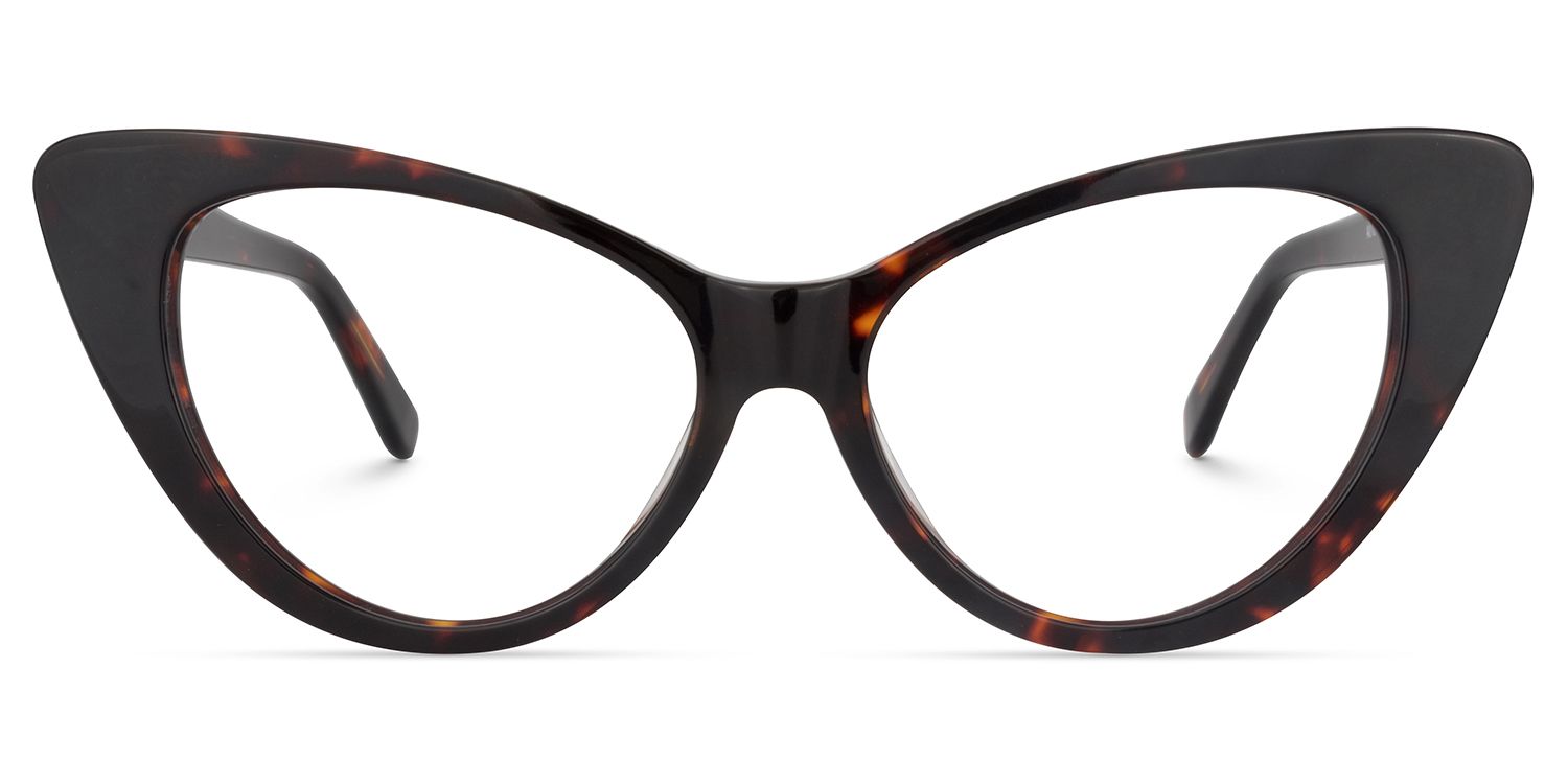 Alastair Cat eye Red Tortoise Glasses | ZEELOOL UK0
