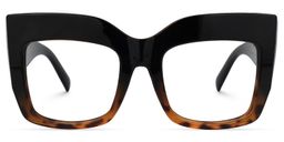 Alberta Tortoise Square Glasses0