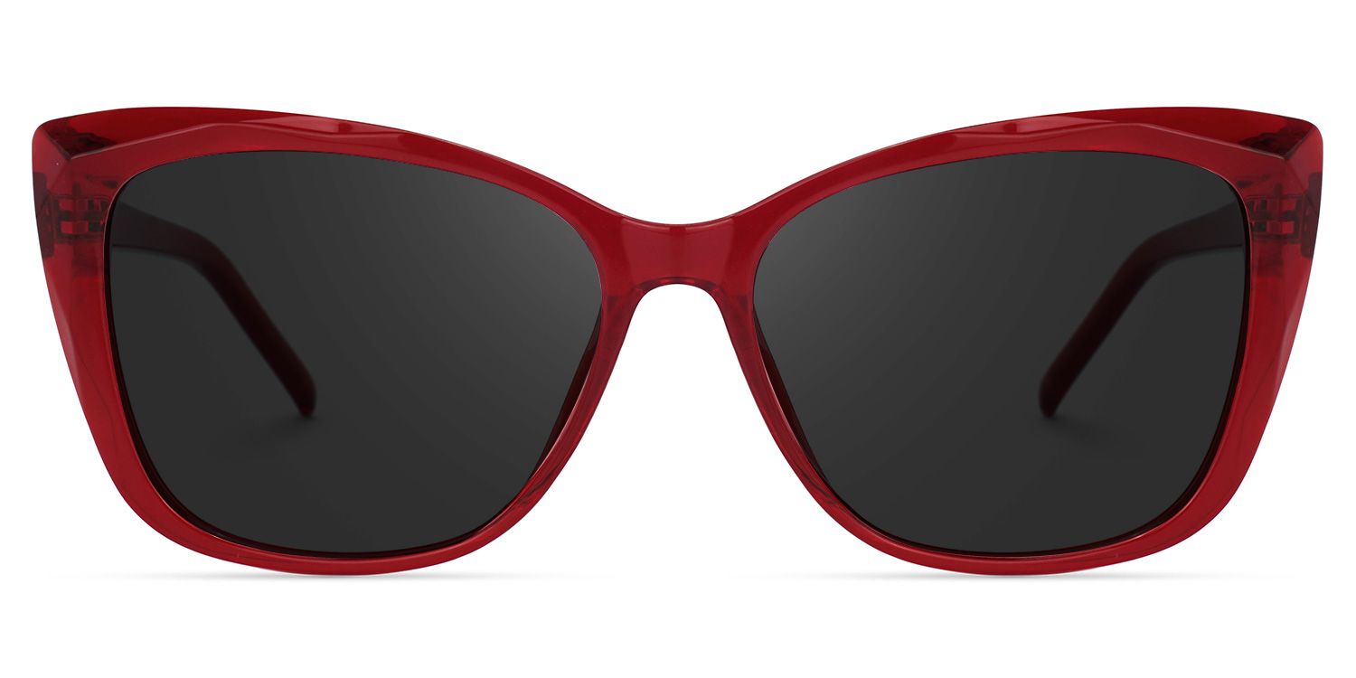 Farris Cat eye Red Sunglasses | ZEELOOL UK0