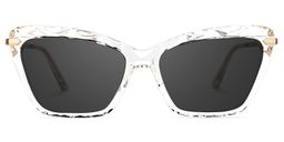 Juliet Cateye Clear Sunglasses0