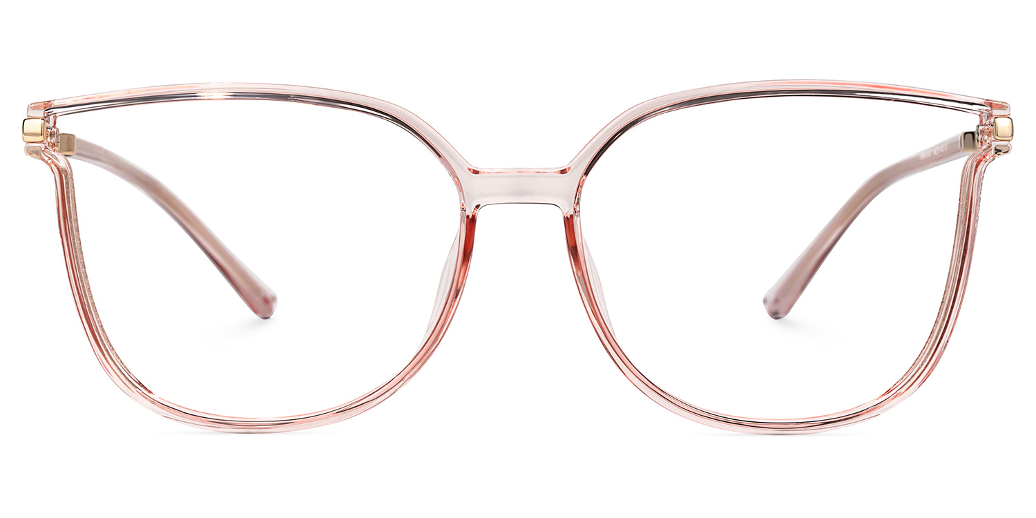 Rodz Square Flesh Pink Glasses