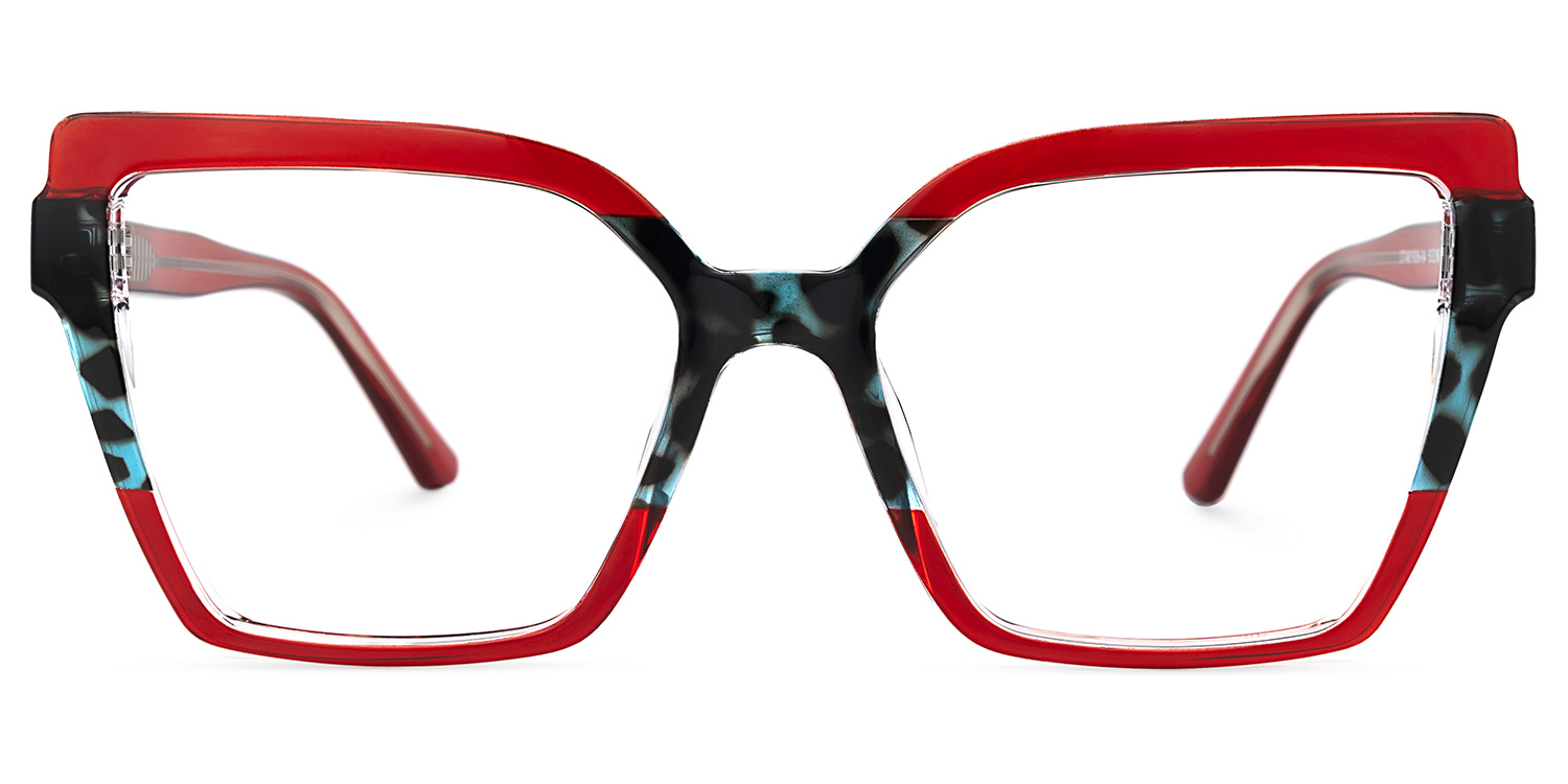 Lonnie Butterfly Red Glasses | ZEELOOL UK0