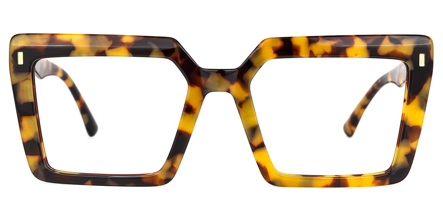 Nelisa Square Tortoise Glasses | ZEELOOL UK0