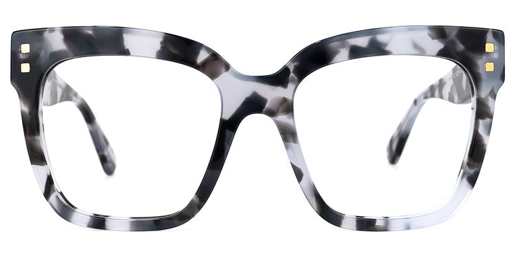 Minguela Square Gray-Tortoise Glasses