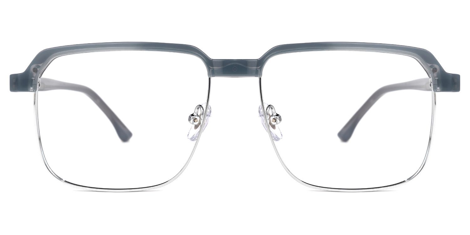 Cherron Browline Gray Glasses | ZEELOOL UK0