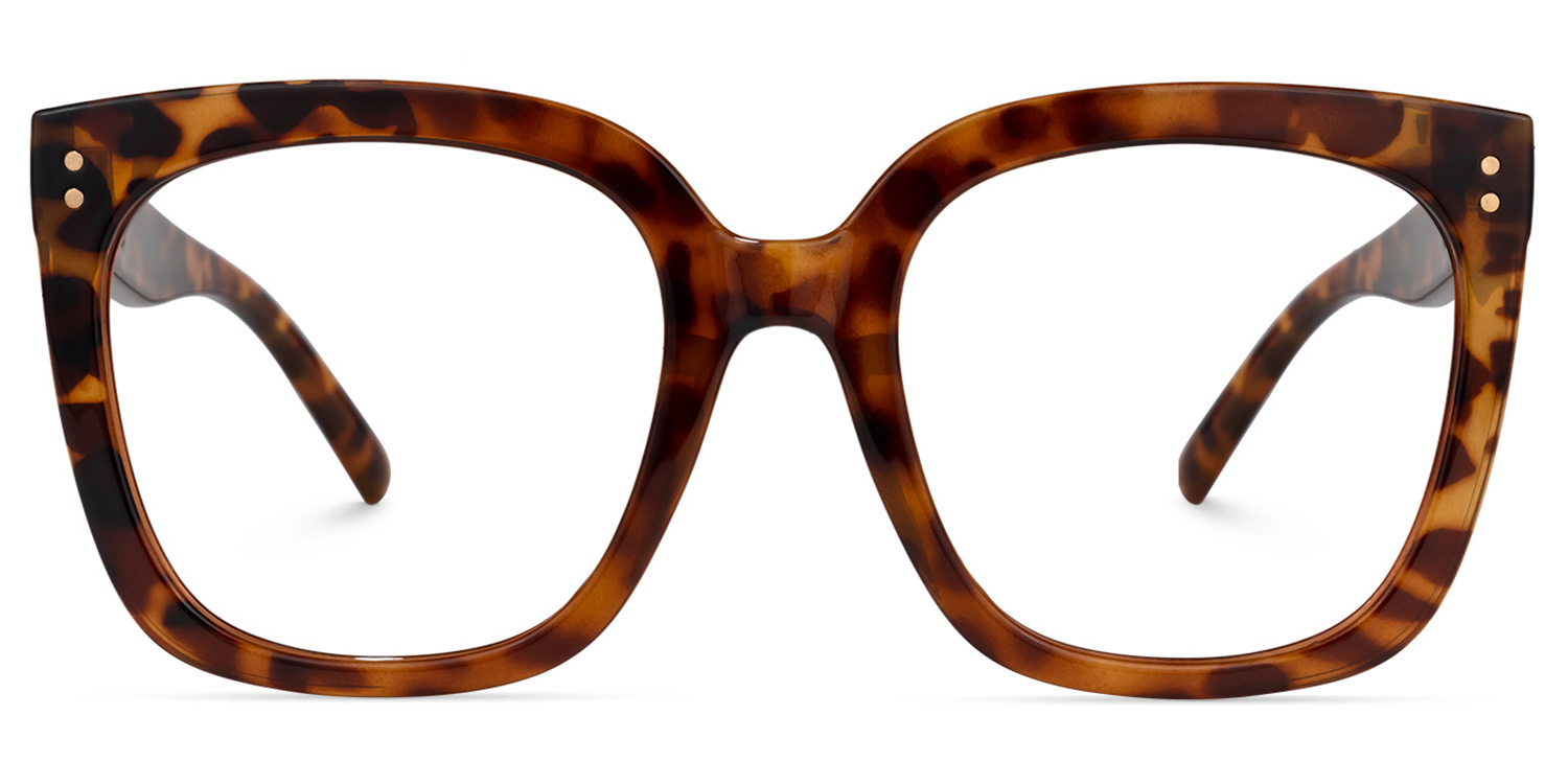 Ebony Square Tortoise Glasses good-img