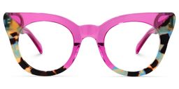 Godwin Cateye Purple Glasses0