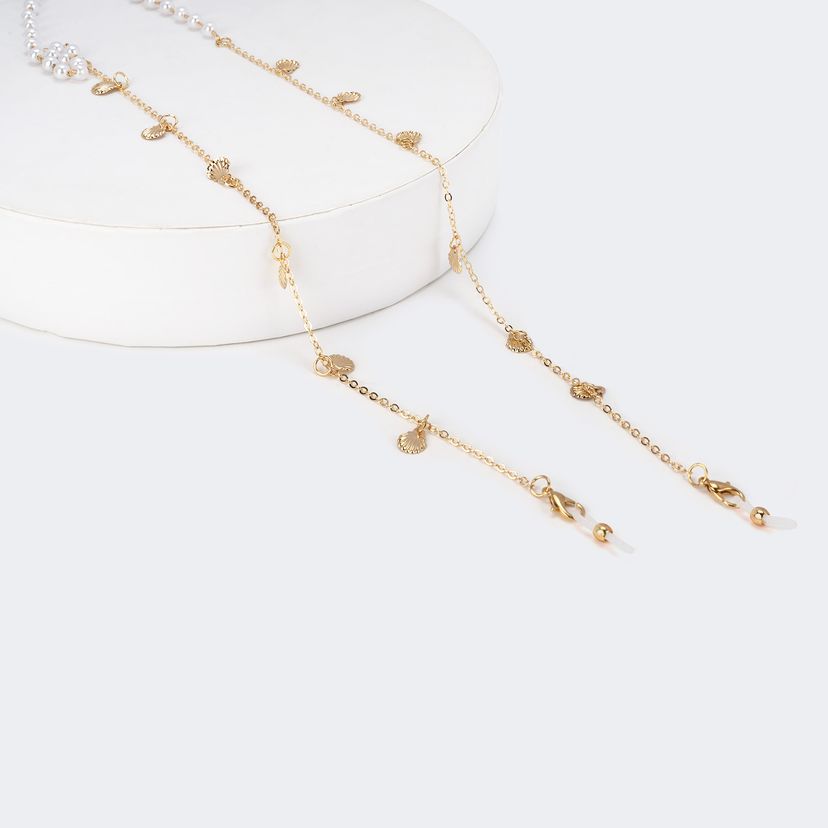 Fashion Pearl Non-slip Metal Chains