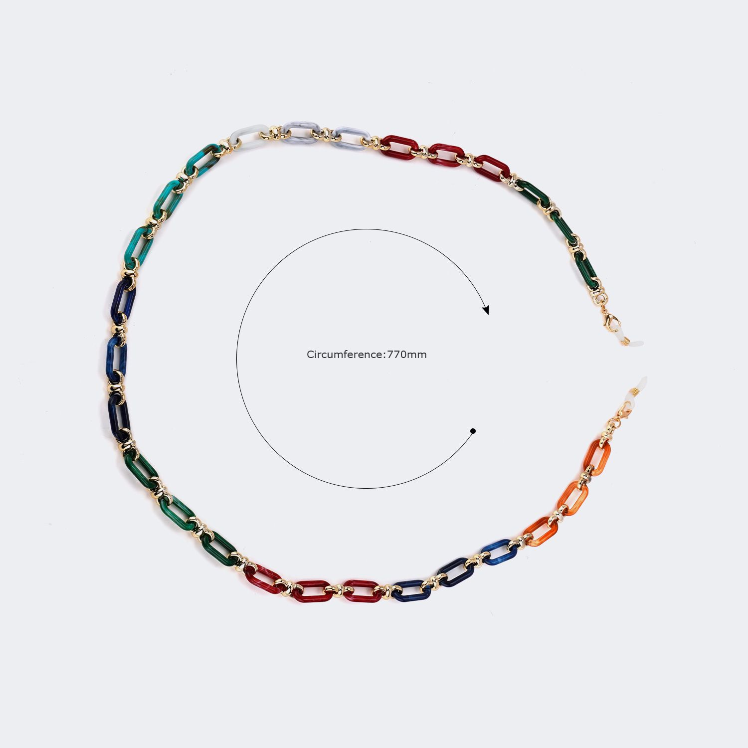 Fashion Chic Multicolor Chains | ZEELOOL UK2